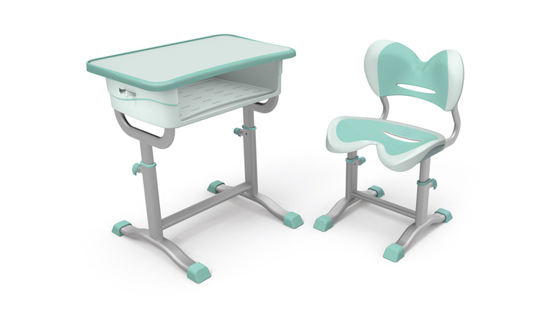 升降式课桌椅：HG-5001SD